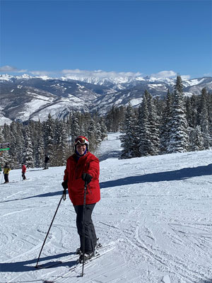 A sunny Mountain View, Breckenridge, CO