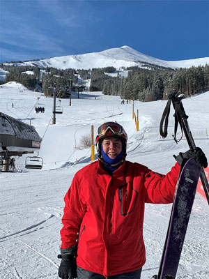 Bluebird ski days are the best!
Breckenridge, CO 
